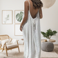 🏖️Last day sale 50% OFF💕20K+ SOLD!⚡Women's Casual Backless Spaghetti Strap Maxi Dress