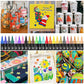 🎃Halloween Deal 50% OFF!🎨2-in-1 Acrylic Paint Markers – Two Colours per Pen, 24–168 Colours