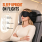 🔥 50K+ Sold! ✈️ 2-in-1 Memory Foam Travel Pillow & 3D Blackout Sleep Mask for Neck Support & Rest On the Go