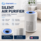 🥳2026 HOT SALE🔇 50% OFF! Silent Air Purifier – Multi‑layer filtration, ultra‑quiet sleep mode. Covers 30‑50m², one‑touch operation. Breathe clean, rest easy. No more sneezing at night! 🛌✨