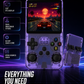 R36S Retro Video Handheld Console Linux System 3.5 in IPS Screen Built in 3000mAH Battery 32G+64G TF Card for Christmas, Thanksgiving, Holiday Gift,back to school,back to school haul