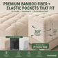 🛌Bamboo Fiber-Filled Mattress🌱 | 100% Natural | Soft💤, Breathable & Moisture-Regulating Sleep Comfort | Hypoallergenic, Durable & Eco-Friendly ♻️ | Ideal for Warm Nights & Sensitive Skin | NOW 50% OFF!👉