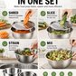 Multifunctional Stainless Steel Sink 🥒🥕🥔🍠