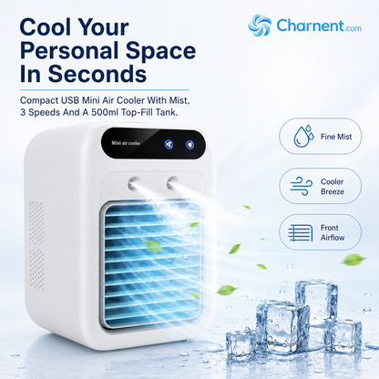 ❄️Summer Sale 50% off ❄️ Mini Portable Air Conditioner with Cooling and Humidification Function