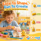 🎁 LAST DAY PROMOTION - 50%OFF🎁Air Dry Clay Kit for Kids-8 Animals Modeling Magic Clay,DIY Art Crafts Molding Clay Set,Ultra Light & Soft, Safe & Non-Stick with Sculpting Tools & Tutorials, Unique Gifts for Boys & Girls