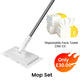 ⏳Limited-time 49% off⏰🧹Disposable Dust Mop with 4 Reusable Cloths