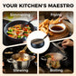 🍳Professional-Grade Uncoated Iron Pot