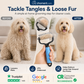 🐱🐕‍🦺LAST DAY SALE: ONLY ￡8.99!!🎁✨Double sided pet grooming brush