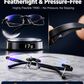🎁Anti-blue light glasses, frameless, ultra-light reading glasses with a diamond-cut finish