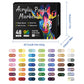 🎃Halloween Deal 50% OFF!🎨2-in-1 Acrylic Paint Markers – Two Colours per Pen, 24–168 Colours