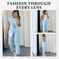 🔥🎁New arrival 50% OFF🌸💖 Women’s Stylish Sleeveless Blazer & High-Waisted Pants Set