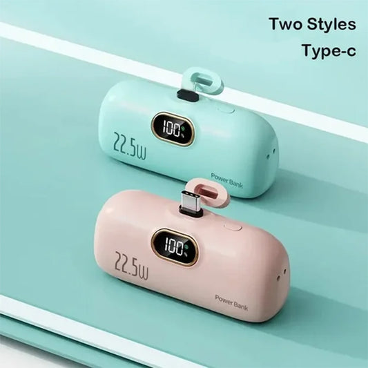 5000mAh Mini Portable Charger Power Bank for Phone