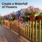 Tool-Free Balcony & Railing Plant Hanger