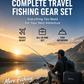 🎣Complete Travel Fishing Gear Set & Carrying Bag🎒