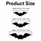 2026 New Halloween 3D Lighted Bats, LED Purple Lighted 3D Bats Halloween Decoration, Upgrade LED Glowing Bat Group Hanging Wall Luminous Glow Clings Multipack