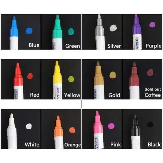 🌈LAST DAY SALE: ONLY ￡9.99!!🎁✨Waterproof tyre paint pen