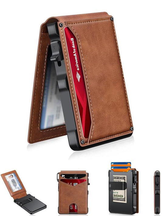 🔥🎁New Arrival: 60% OFF – Slim Men's Wallet with RFID