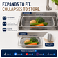 🥬Great Gift - Expandable Over The Sink Dish Drying Rack