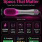 One-Step Hair Dryer and Styler, All-in-One Hair Brush Straightener for Salon-Quality Smooth & Straight Styles