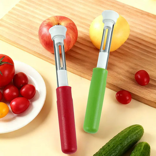 🔪 49% OFF NOW! 🍎 2-in-1 Apple Corer & Peeler – Stainless steel – 95K+ sold – perfect for quick fruit prep – easy to use and clean ✨🥧🍏