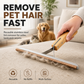 Long-Handled Pet Hair Remover for Carpets