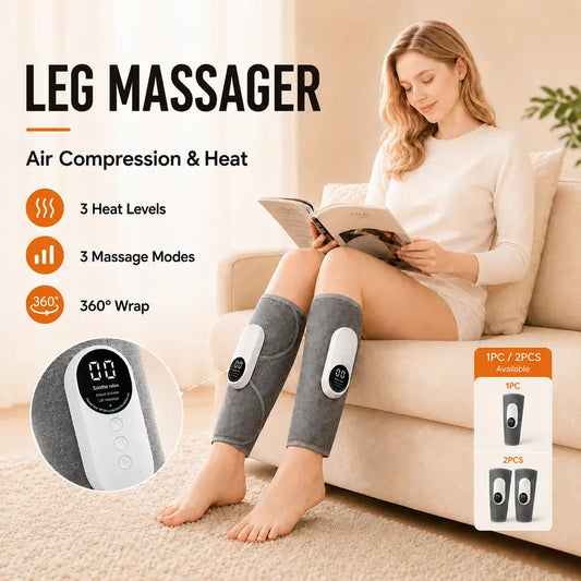 Multi-functional Thermostatic Leg Massager