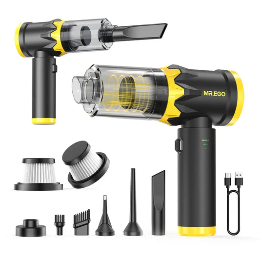 ⏳Limited-time 50% off⏰4 in 1 High Power Cordless Car Vacuum Cleaner💨🍃