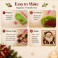 DIY Christmas Pearl Diamond Painting Art Kit with Frame, Christmas Pearl Beads Art Craft for Adults Beginner, Gemstone Diamond Dots Beads Handmade Hanging Painting Kit for Home Wall Decor