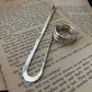Handmade Utility Book Holder Ring Bookmark