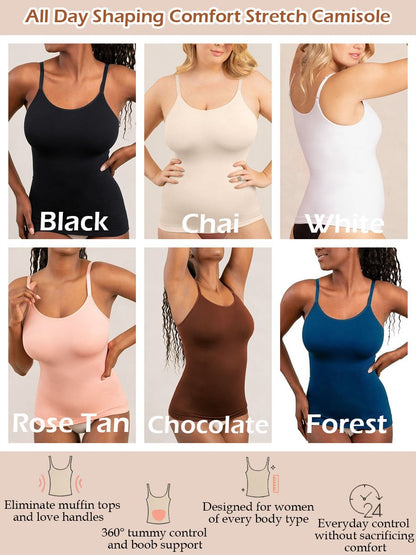 🌸LAST DAY SPECIAL PRICE!!💝All Day Shaping Comfort Stretch Camisolei3