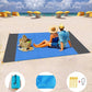 Sandproof beach blanket