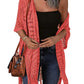 🔥 LIMITED-TIME Just £13.99!!😍Women’s Oversized Knit Cardigan – Lightweight Crochet Tassel Kimono for Spring & Summer 🌸