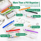 🏆Last Day Promotion 49% OFF💊A8 Waterproof Pill Pouch Set – 7 to 14 Days of Meds & Vitamins💧Waterproof & Crush-Resistant Shell