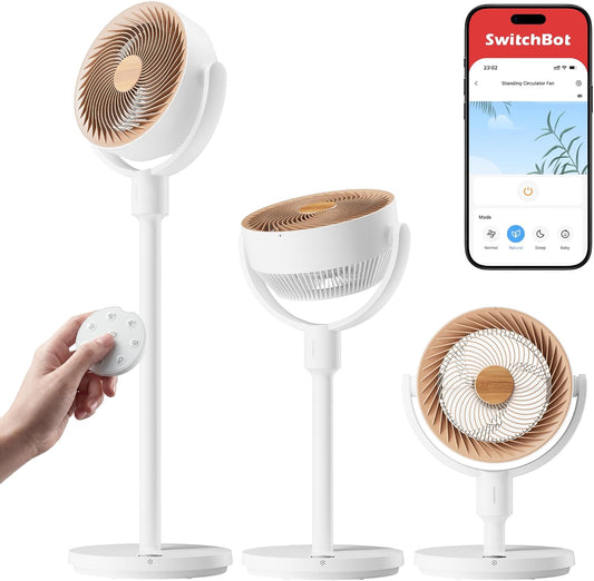🥳2026 HOT SALE🥳💞50K+ SOLD!🌀🌿 50% OFF! Whisper‑Quiet Adjustable Floor Fan – 4 heights, 5 speeds, tiltable head. Quiet motor, portable & USB‑C rechargeable. A breeze for any space! 🔇✨