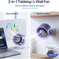 🏆2026 Desk Fan – USB Rechargeable with LED Display 📊 | 100 Speeds, 120° Tilt & Full Oscillation ↔️ | Ultra-Quiet for Bedroom 😴, Office 🖥️ & Camping 🏕️ | Up to 24H Battery ⚡ | UK Designed 💡🇬🇧