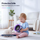 🏆2026 Desk Fan – USB Rechargeable with LED Display 📊 | 100 Speeds, 120° Tilt & Full Oscillation ↔️ | Ultra-Quiet for Bedroom 😴, Office 🖥️ & Camping 🏕️ | Up to 24H Battery ⚡ | UK Designed 💡🇬🇧