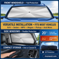 Car Windshield Sun Shade Umbrella - Foldable Car Umbrella Sunshade Cover UV Block Car Front Window (Heat Insulation Protection) for Auto Windshield Covers Most Cars