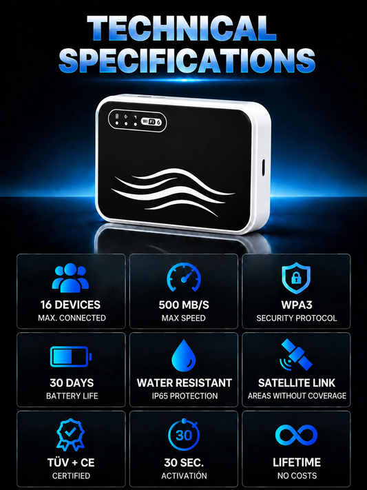 Global portable Wi-Fi, no visa required, internet access anywhere