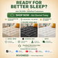 🛌Bamboo Fiber-Filled Mattress🌱 | 100% Natural | Soft💤, Breathable & Moisture-Regulating Sleep Comfort | Hypoallergenic, Durable & Eco-Friendly ♻️ | Ideal for Warm Nights & Sensitive Skin | NOW 50% OFF!👉