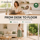 🥳2026 HOT SALE🥳💞50K+ SOLD!🌀🌿 50% OFF! Whisper‑Quiet Adjustable Floor Fan – 4 heights, 5 speeds, tiltable head. Quiet motor, portable & USB‑C rechargeable. A breeze for any space! 🔇✨