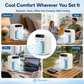 ❄️Summer Sale 50% off ❄️ Mini Portable Air Conditioner with Cooling and Humidification Function