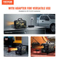 🔥8 kW diesel heater, 12 V/24 V all-in-one diesel air heater, Bluetooth app control, remote control and display, CO alarm, rapid heating