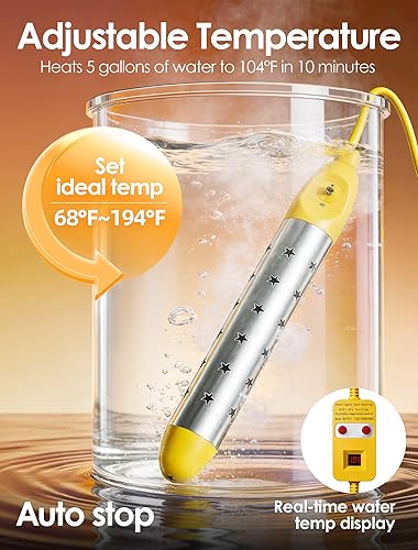 🔥2026 Hot Sale 50% OFF✨2500W Stainless Steel Water Heating Rod