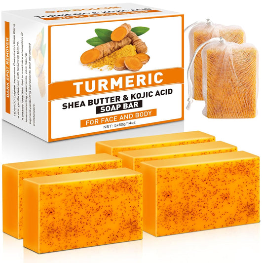 🎉Last Day Promotion - 50% OFF💥Turmeric Kojic Acid Soap Bars