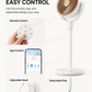 🥳2026 HOT SALE🥳💞50K+ SOLD!🌀🌿 50% OFF! Whisper‑Quiet Adjustable Floor Fan – 4 heights, 5 speeds, tiltable head. Quiet motor, portable & USB‑C rechargeable. A breeze for any space! 🔇✨