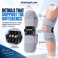 Spring-Assisted Knee Brace, Knee Support & Knee Booster for Elderly – Dynamic Spring Loaded Knee Stabilize Technology, Ergonomic Patella Support with Adjustable Straps for Stairs, Squatting, Daily Activities