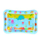 Inflatable water-sensitive mat for babies and pets