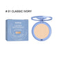 OUHOE Soft Compact Powder Summer Oil Control Flawless Makeup Setting Powder Lightweight With Powder Puff Delivers Matte Even Complexion Cosmeti
