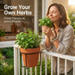 Tool-Free Balcony & Railing Plant Hanger
