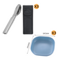 4-in-1 Stainless Steel Portable Cutlery Set